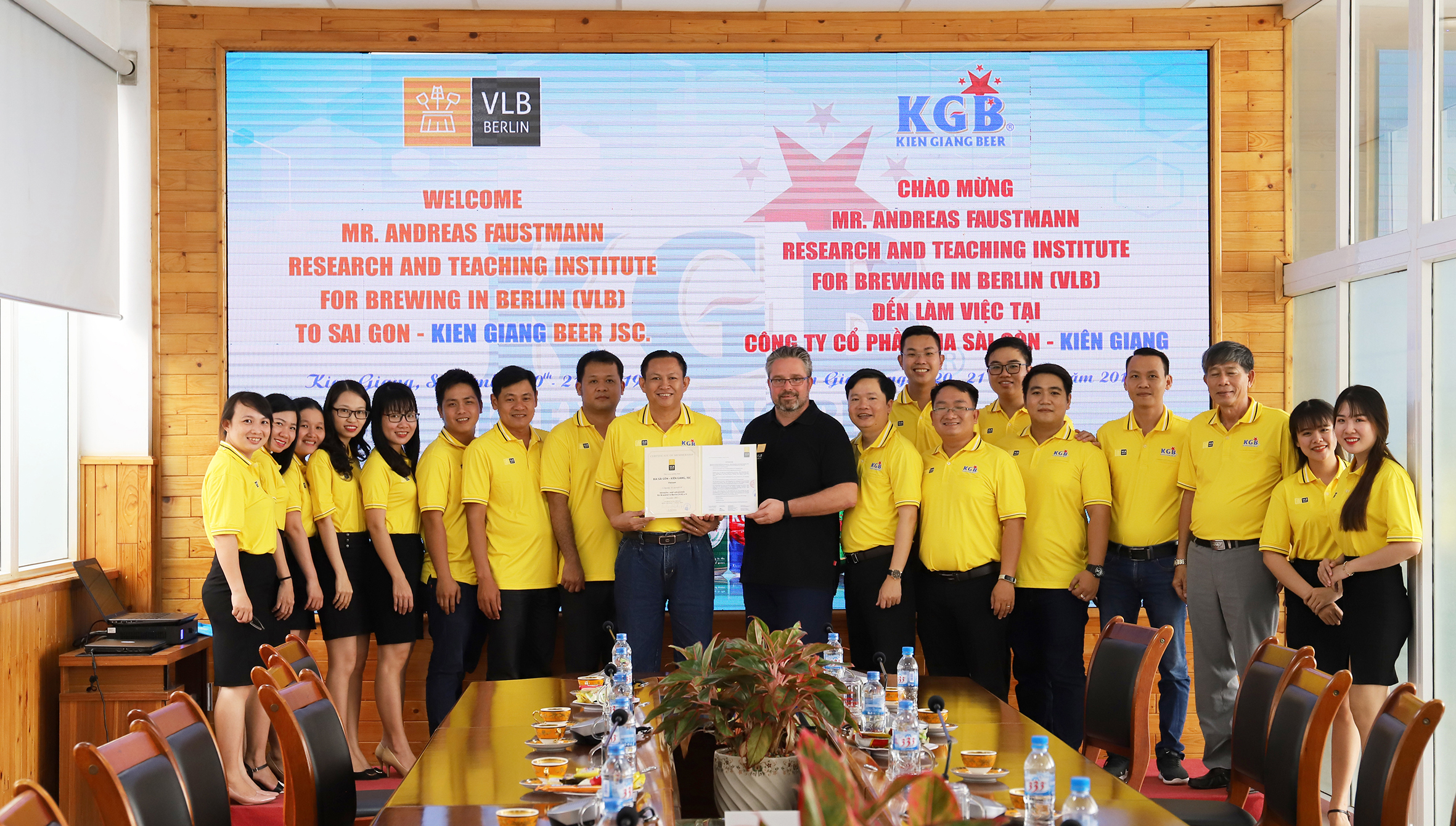 Kien Giang Brauerei aus Vietnam ist neues VLB-Mitglied