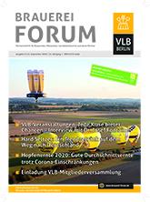 Titelseite Brauerei Forum 09/2020