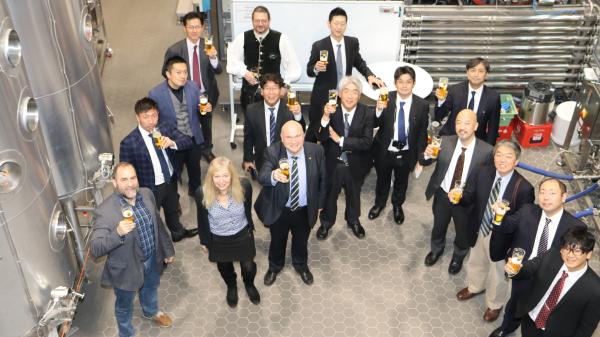  Japan Brewers Association visited VLB Berlin