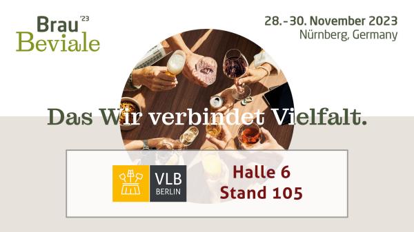 VLB auf der BrauBeviale 2023