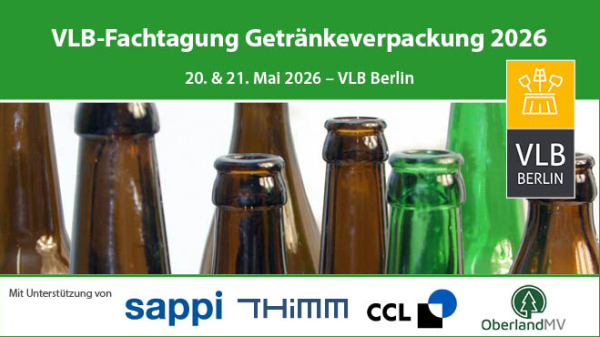 VLB-Fachtagung Getränkeverpackung 2026