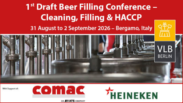1st Draft Beer Filling Conference – Cleaning, Filling & HACCP