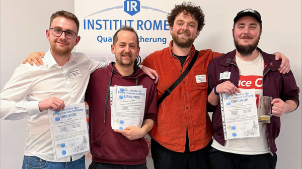 VLB-Braumeisterteam gewinnt Wettbewerb „Brautalente der Peter Romeis-Stiftung“