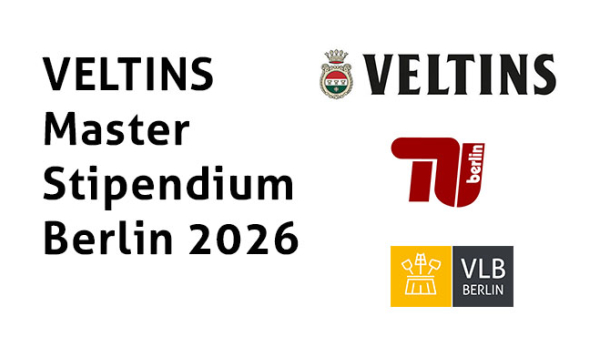 VELTINS-Master-Stipendium Berlin 2026
