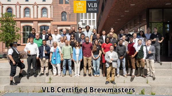  Der 20. VLB-Certified Brewmasterkurs verabschiedet