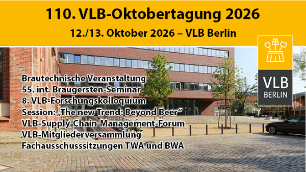 110. VLB-Oktobertagung 2026