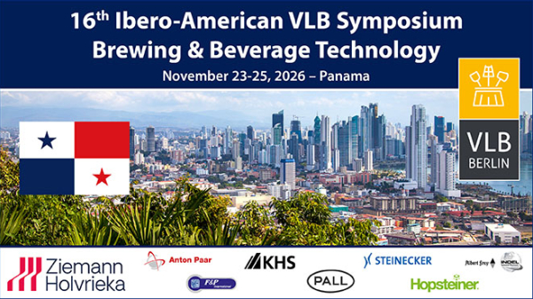 16th Ibero-American VLB Symposium Brewing & BeverageTechnology