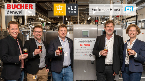 Neue Entalkoholisierungsanlage im VLB-Brauereitechnikum in Betrieb