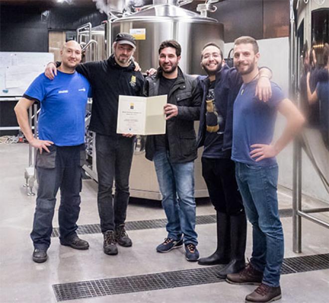 Die VLB freut sich über ihre neue Mitgliedsbrauerei: Elmir Brewery