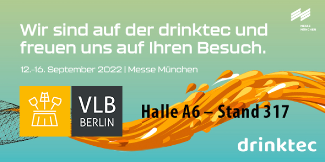 VLB Messestand drinktec 2022 München