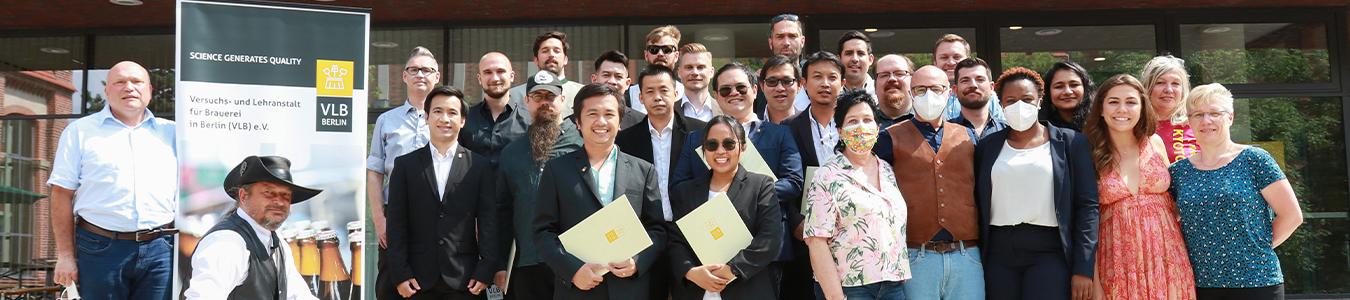 Certified Brewmaster Course 2021 Abschlusszeremonie Certified Brewmaster Course 2021 Abschlusszeremonie