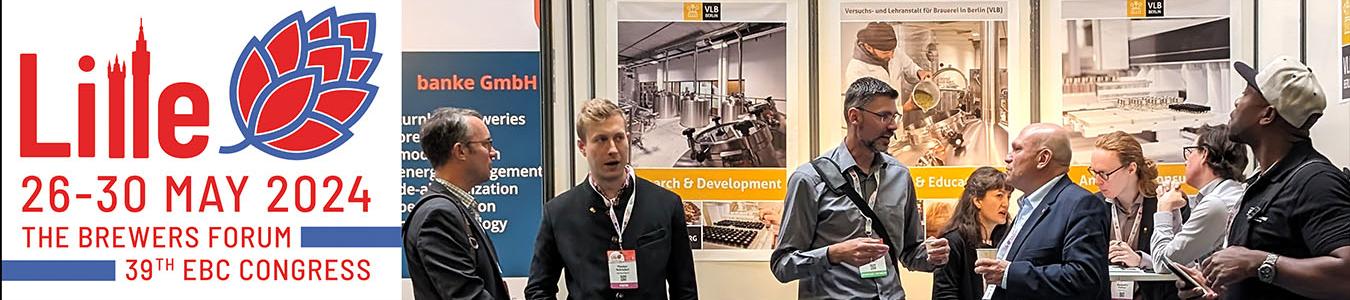 VLB Berlin at the “Brewers Forum & 39th EBC Congress” in Lille 2024 VLB Berlin at the “Brewers Forum & 39th EBC Congress” in Lille 2024