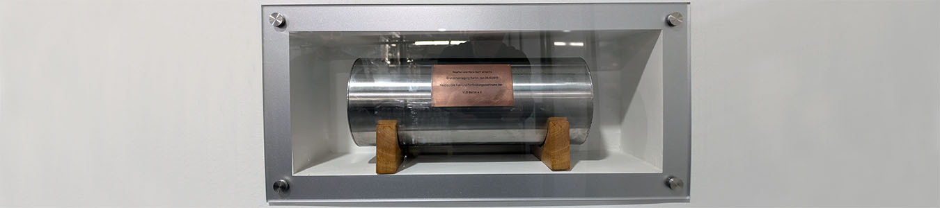 Grundstein des „VLB-Neubaus“ ist endlich angekommen