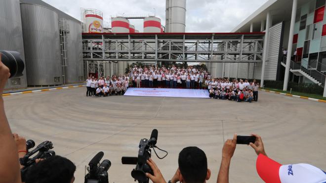 Visit to Khmer Beverages, Cambodia Visit to Khmer Beverages, Cambodia