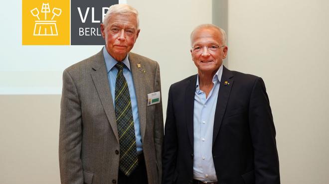 Horst Müller erhielt goldene VLB Ehrennadel