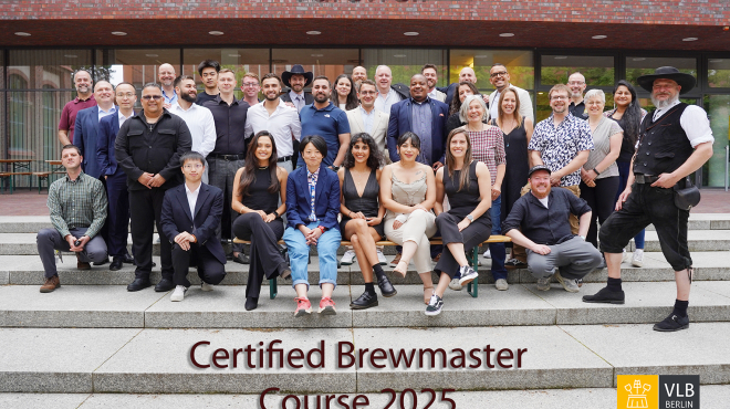 Certified Brewmaster Course 2025 feierlich verabschiedet