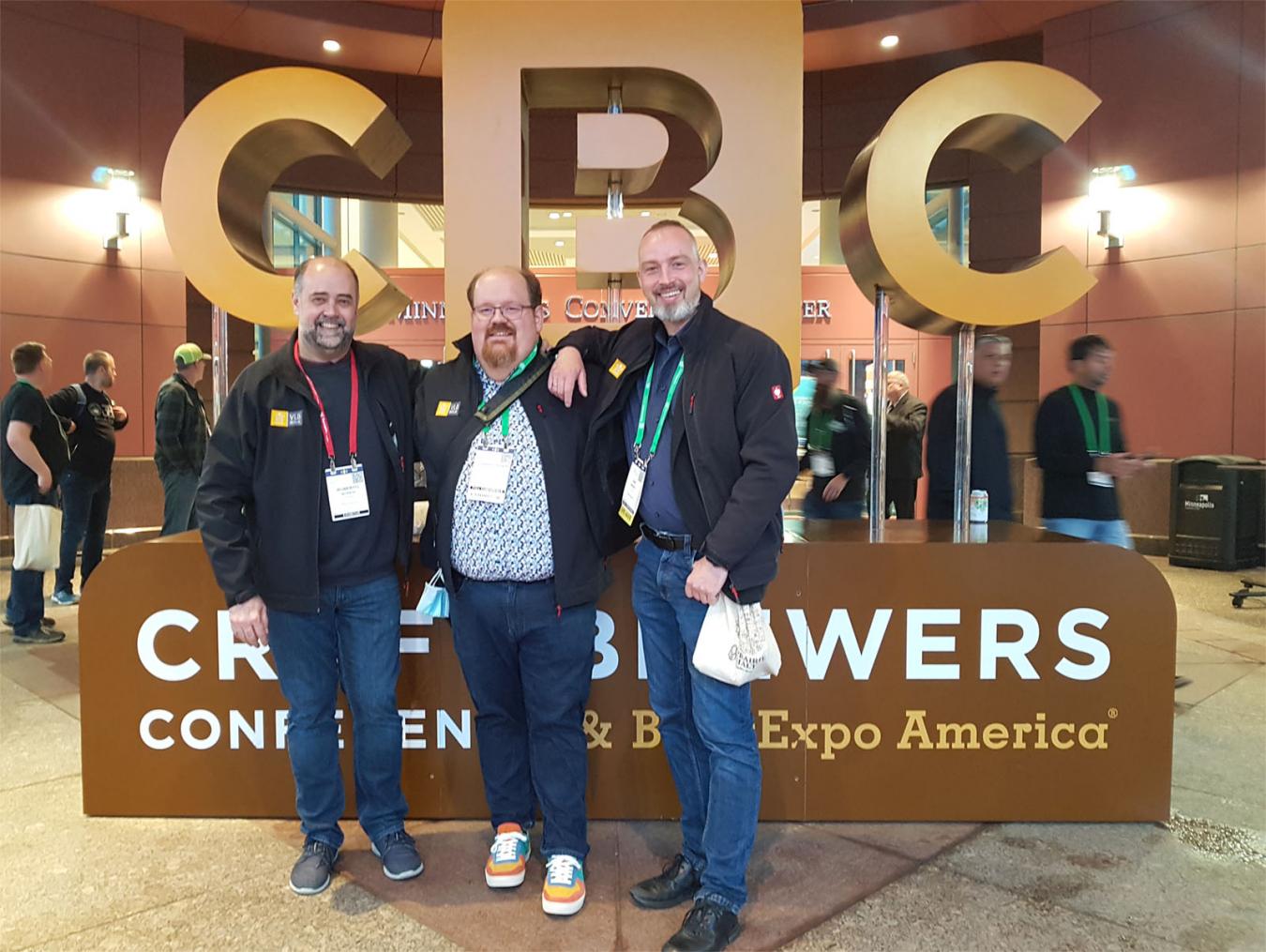 Craft Brewers Conference 2022: Roberto Biurrun, Chris Bergthold, Jan Biering