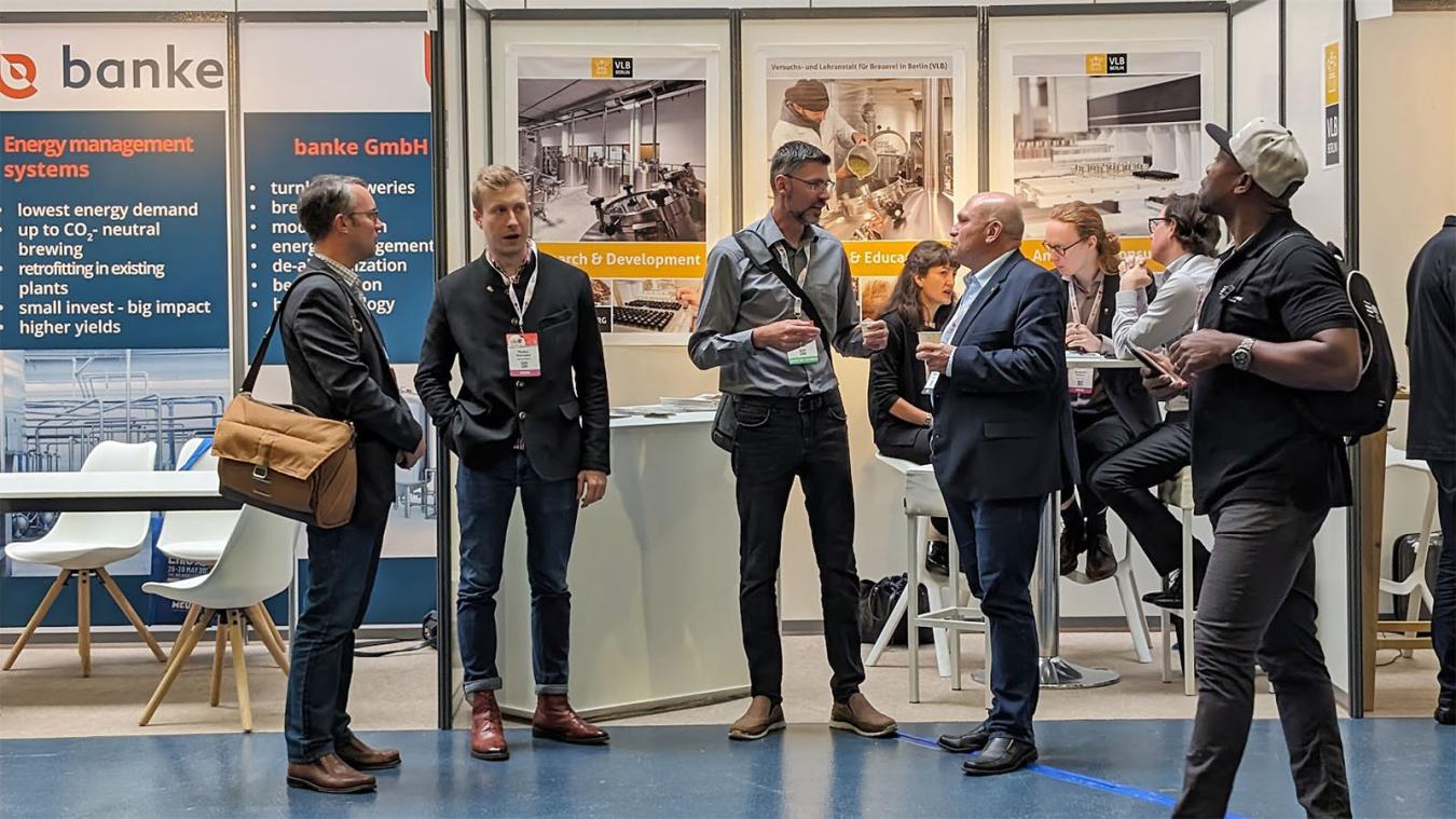 VLB stand in the expo